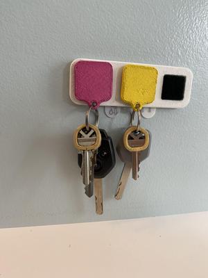 Velcro Keychain Tags