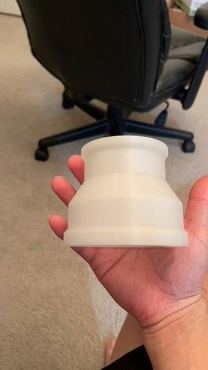 3 to 4 inch hose adapter