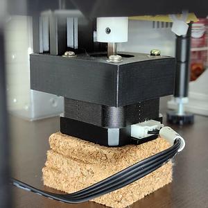 NEMA17 z-Axis Stepper Motor Mount Bracket for the Bottom of a 2040 Extrusion