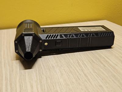 Narrower nozzle for Violent fan