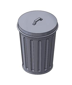 trash can can holder