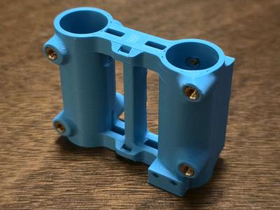 Ender NG 3 v1.2 toolhead base with large reinforcement bar