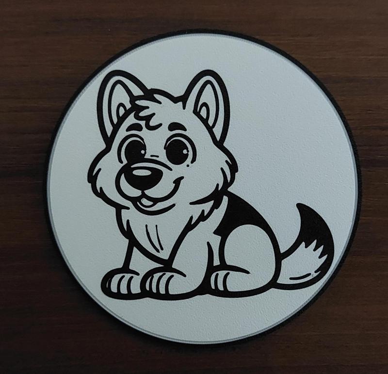 German Shepherd coaster