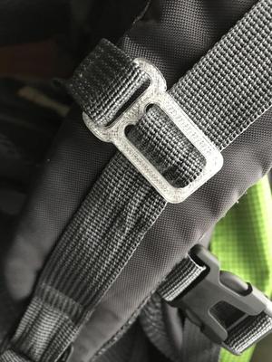 Backpack Sternum Slider Buckle