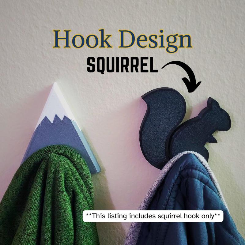 Squirrel Coat Hook