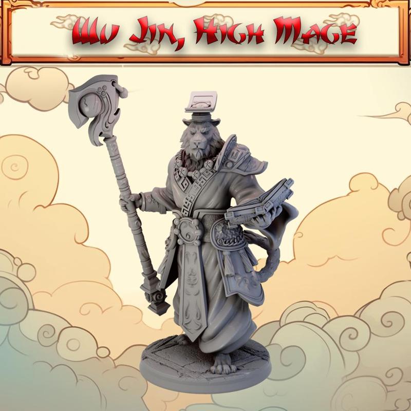 Wu Jin, High Tigerfolk mage