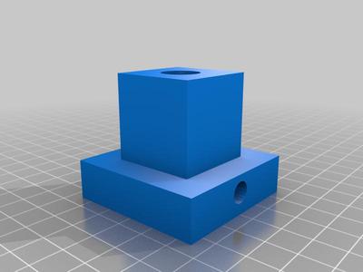 Desk lamp support