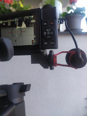 Microphone holder for Moza Mini-P