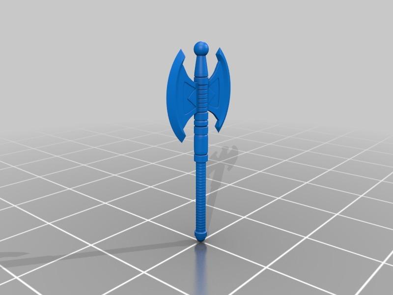 Axe & Shield - For miniature