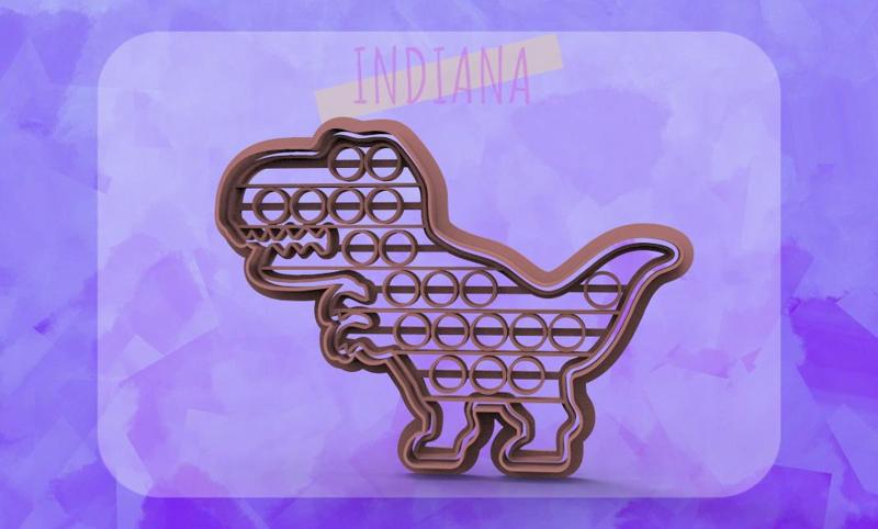 T-REX POP IT CUTTER