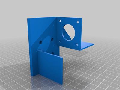 BMG Direct Drive + V6 Mount for Prusa i3 x-carriage