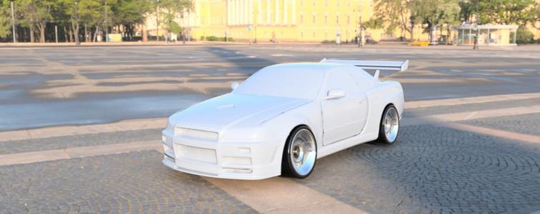 Skyline GTR for OpenZ. 98mm Wheelbase.