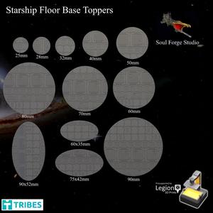 Starship Floor Base Toppers Pt1