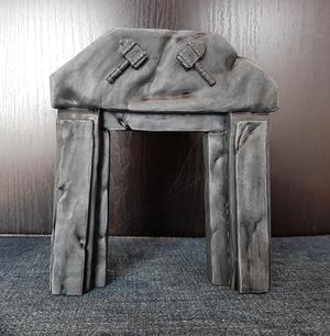 Dwarfen stone door / dungeon entrance