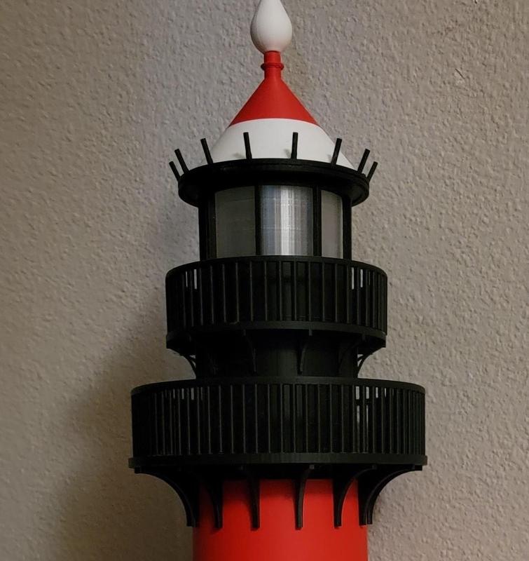 Lighthouse beacon window