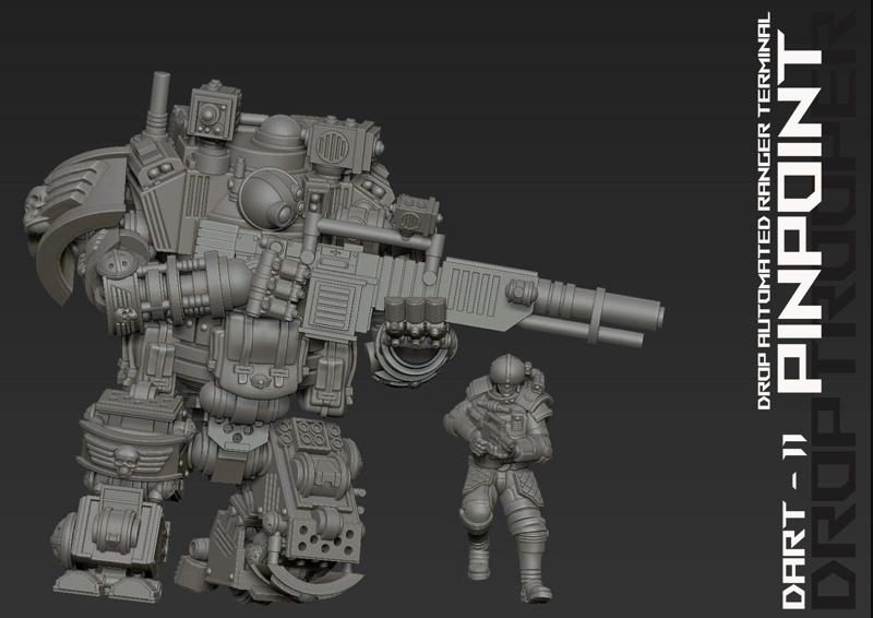 DROPTROOPER 'D.A.R.T' Battlesuit ' Pinpoint