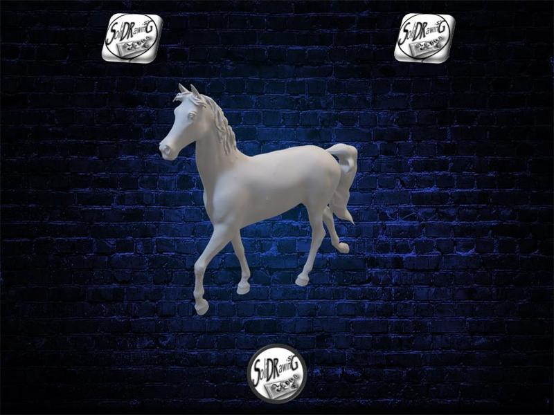 Legendary Horse with Noble Stance