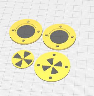 Adjustable Bulkhead Vent for Inflatable Costume