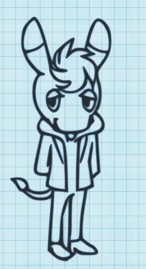 TADANO - AGGRETSUKO - WALL ART