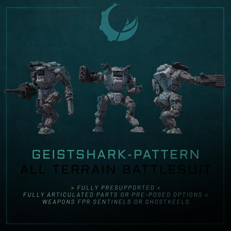Geistshark-Pattern All Terrain Battlesuit