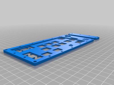 Wazowski 23-19 keyboard switch plate.