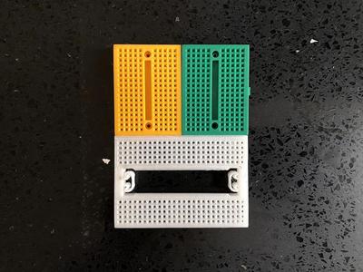 ESP Dev Board Breadboard with connect holes