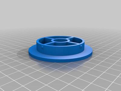 53mm and 73mm spool adapters for 15mm spool holder