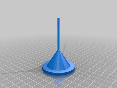 Stackable Painters Pyramid / Cone Standoff for Paint / Stain With Stand - No Supports