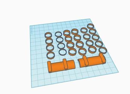 Sliced Half Tube and Spacers