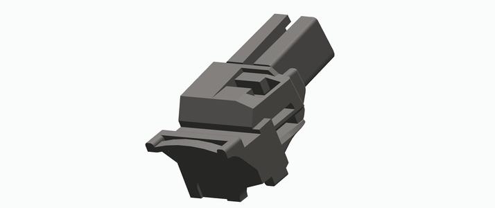 Fiat 500 sunroof clip