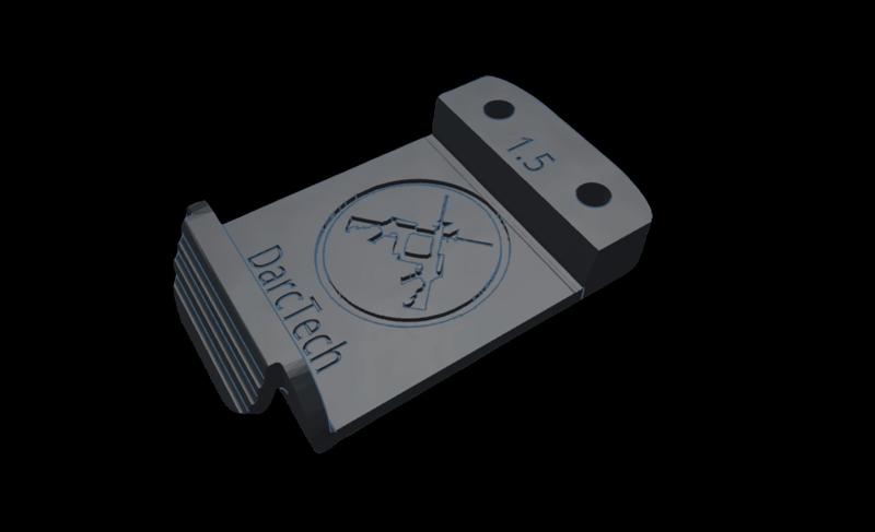 1.5 IWB Angled Edge Belt Clip