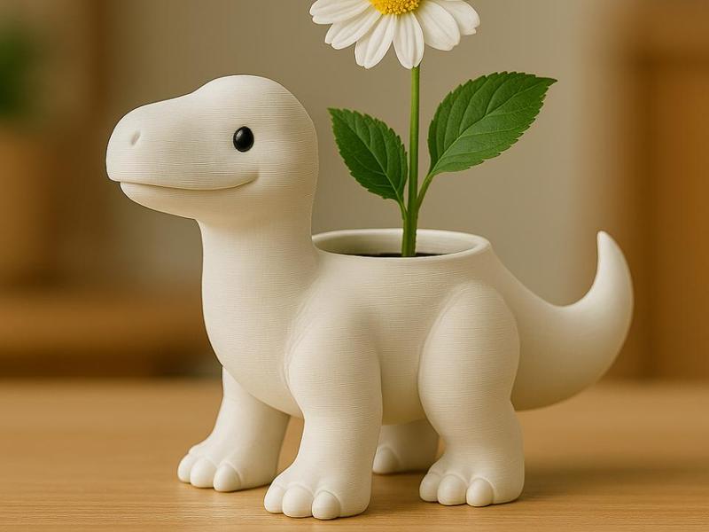Dinosaur Planter – Fun Prehistoric Décor