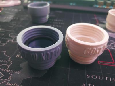 GOST TO NATO adapter with o-ring suport