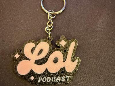 LOL Podcast Keyring/Keychain