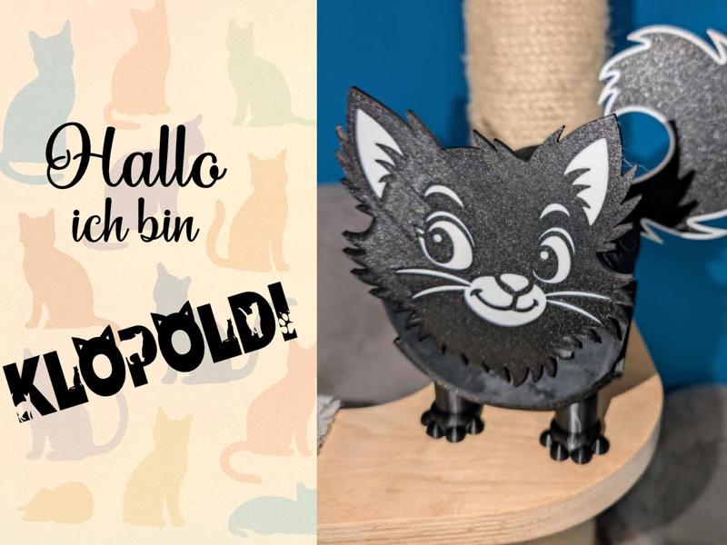 ToiCAT Toilet Paper Cat Klopoldi Tom Kitten