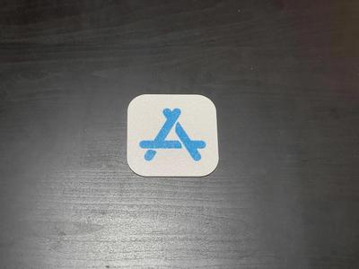 Connect App Icon for iPhone Coaster