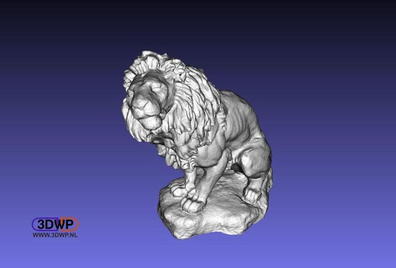 Lion Sculpture (3D Scan)