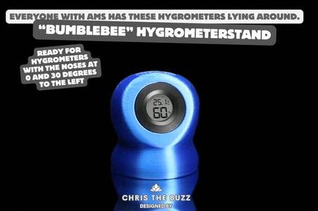 "BumbleBee" Hygrometer Stand – Stylish & Practical
