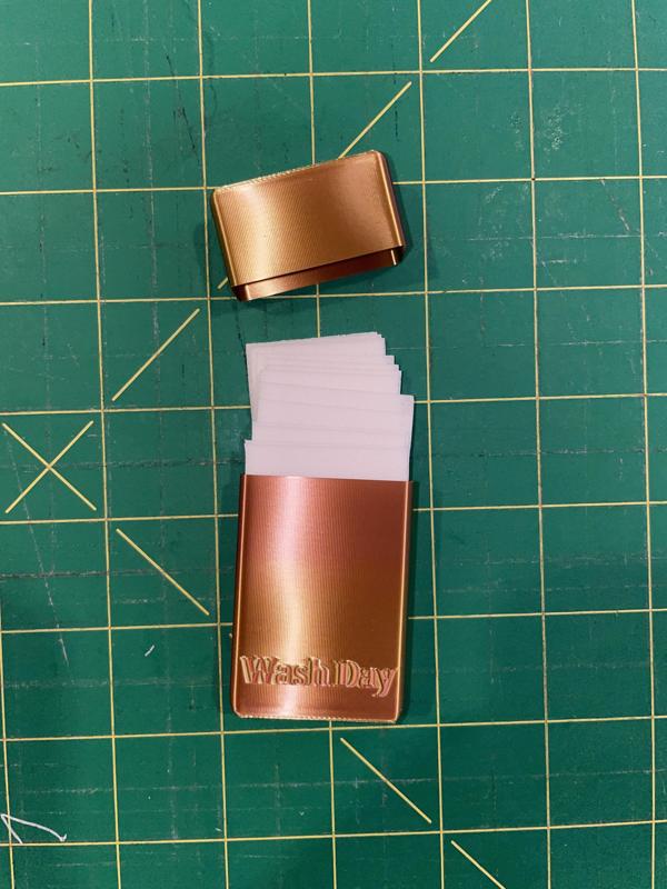 Pocket Travel Pack for Laundry Detergent Sheets