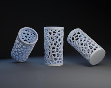 Voronoi Office Supply Holder.