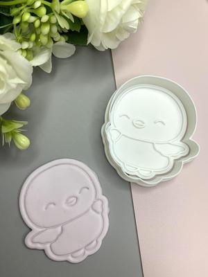 Chick Cookie cutter and stamp