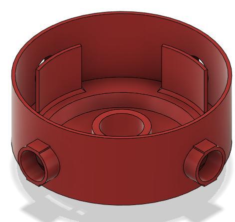 Parkside compressor filter housing