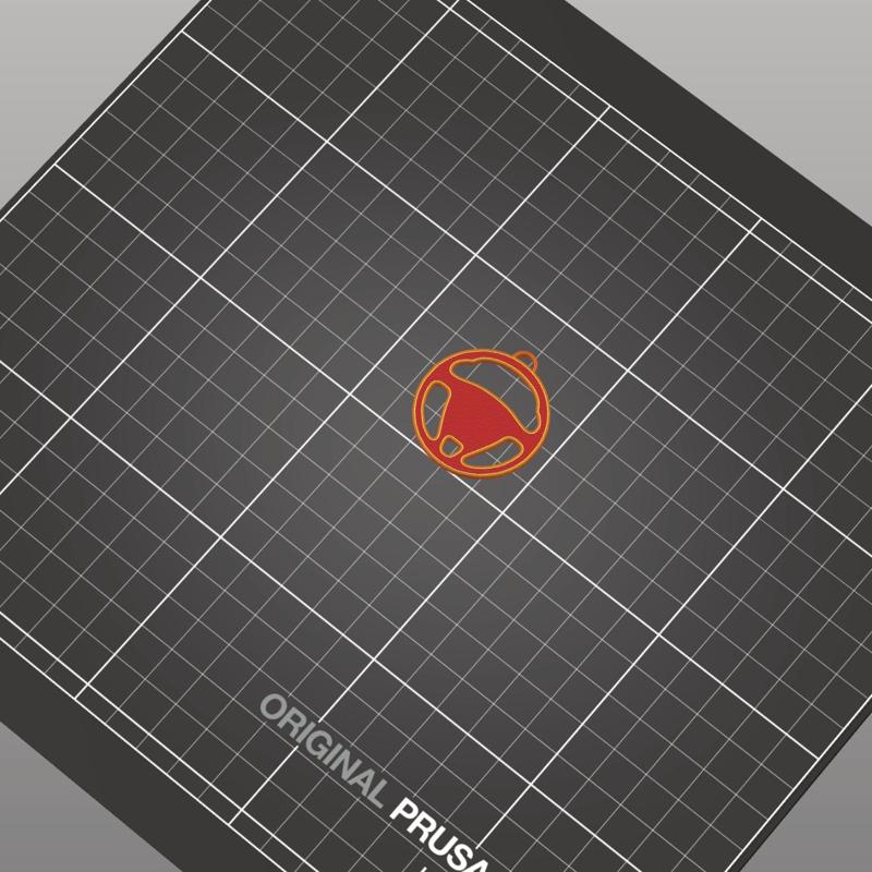 Lenkrad Schlüsselanhänger