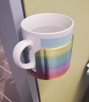 Office Cube Visitor Cup Holder