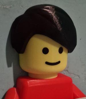 Large Scale Minifigure Hair