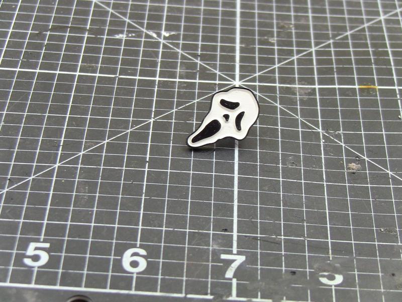 Ghostface enamel pin