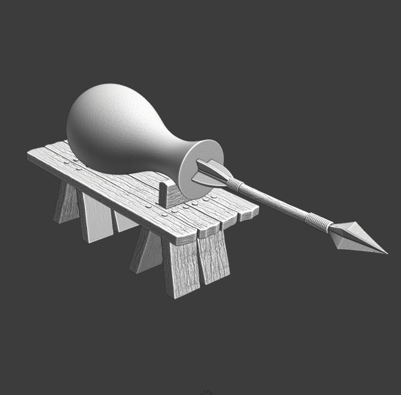 Medieval Anti-ship cannon - wargaming