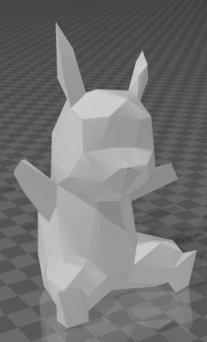 Low Poly Pikachu