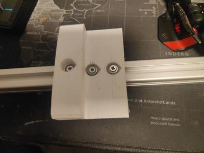 Aluminium extrusion Jigsaw cutting jig
