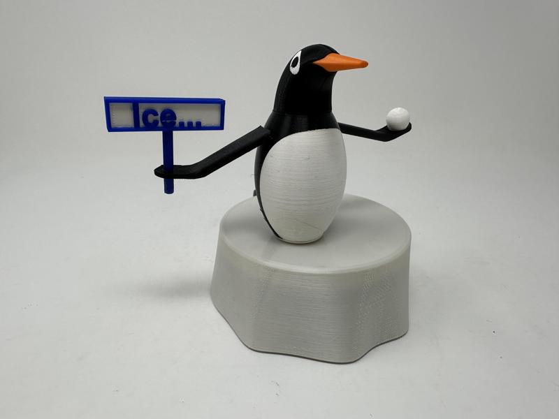 Penguin On Ice